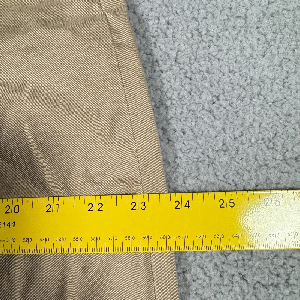 Vintage Polo Ralph Lauren Preston Chinos Mens 36x34 Fits 36x32 Beige Khaki Pants